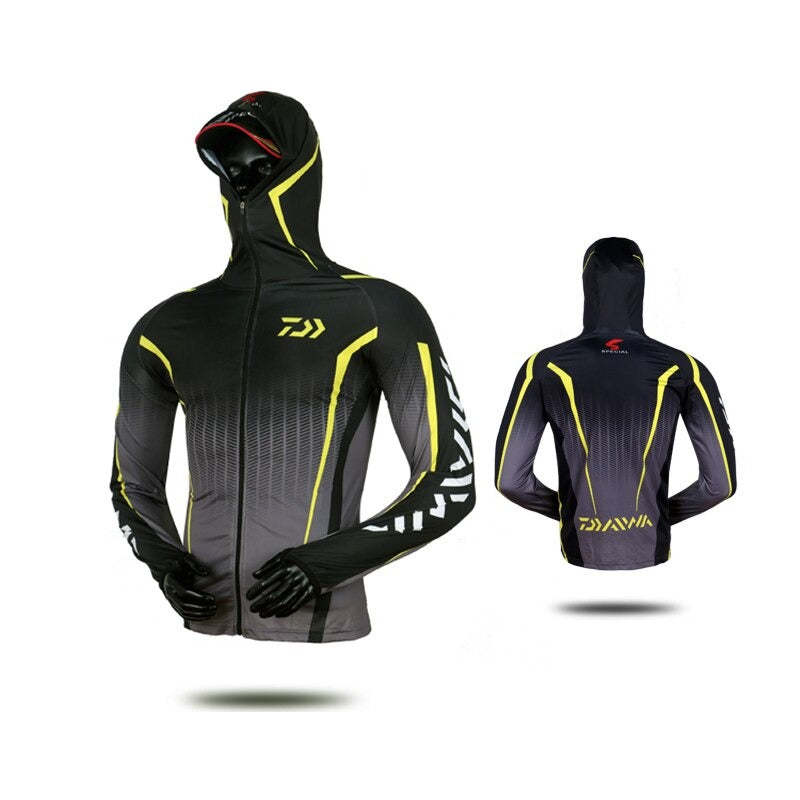 Veste de Peche Ete Daiwa Professionnelle Noire